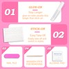 Press On Nails, Beauty Pattern Summer Cute Glue on Nails,