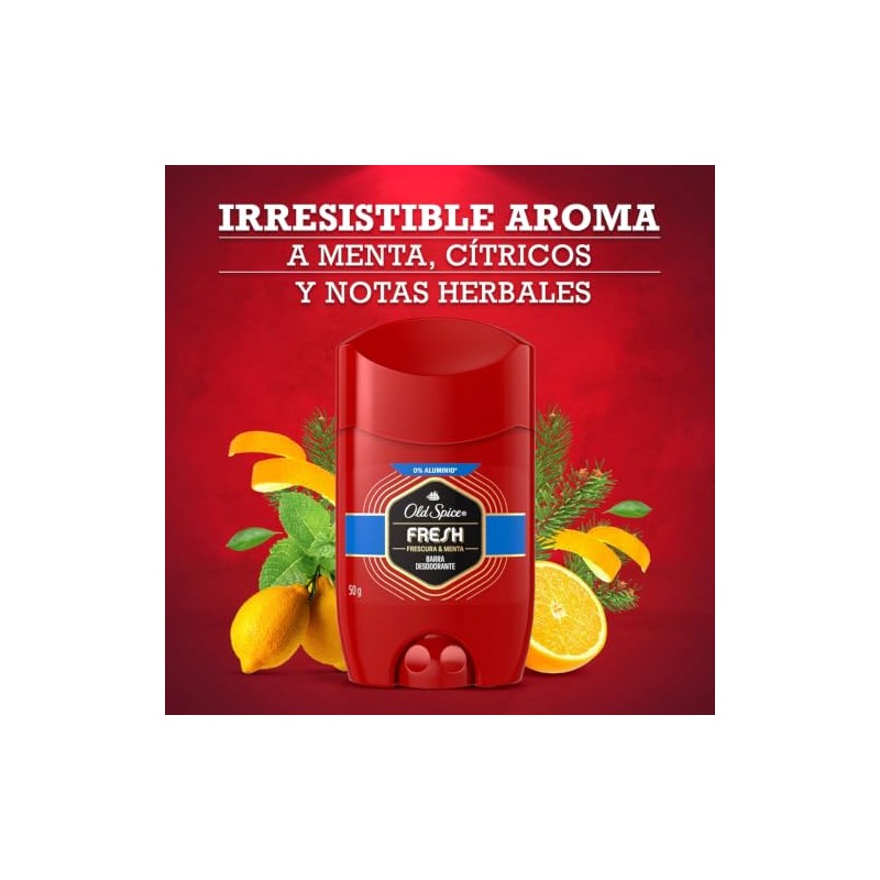 Old Spice Desodorante en barra para hombre Fresh 50 g