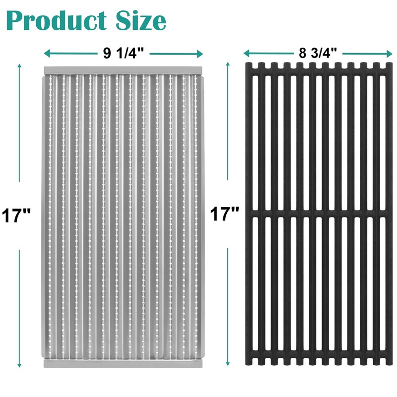 EasiBBQ Grill Grates & Emitter Plates for Charbroil TRU-Infrared 2