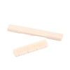Alnicov Bone Guitar String Bridge Saddle Nut Set Slotted for