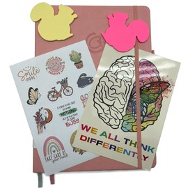 The ADHD Journal Planner for Adults - 6 Month Undated Weekly Daily Full Focus Planner Organizer Notebook - Organizing Solutions for People with ADHD and Neurodivergent Men and Women (Pink)