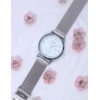 AVGI Women's Date Waterproof Watch with Replacement Band, Silver Blue
