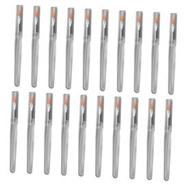 OHPHCALL Makeup Brush Set 20pcs Resin Lip Brush Lip Tinted Balm Applicators Lipstick Applicators for Travel Home Professional Use