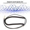 3.5mm Sound Spring Cable Retractable 9.8ft Plug and Play 3.5mm
