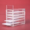 Parieo 1 Pack Acrylic Eyelash Pallet 5 Layers Eyelash Extension