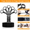 ALMAH Hand Trainer Finger Trainer 5-Pack Forearm Trainer Grip Strength