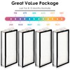 (4 Pack) Q5 Pro+ Replacement HEPA Filter Compatible with Roborock