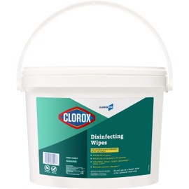 Clorox 31547 Disinfecting Wipes, 7" x 7", Fresh Scent, 700/Bucket