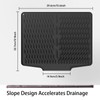 Silicone Mats for Kitchen Counter,Maiyibloom Silicone Dish Drying Mat with