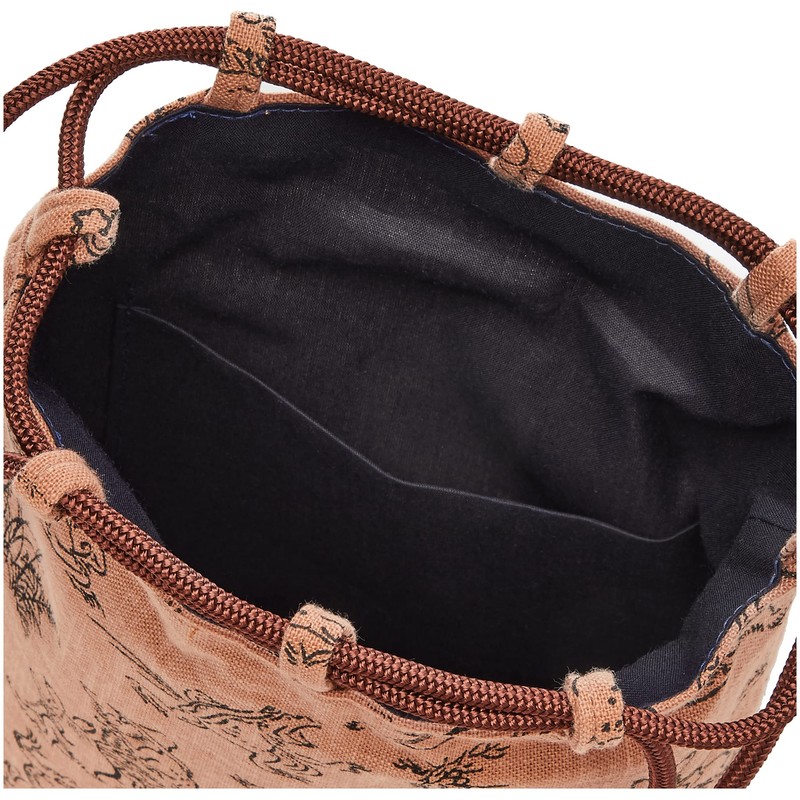 Maruzen Shingen Bag Choju-Giga / Tea 7.9 x 0.6 x