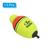 PATIKIL 1.4oz Lighted Fishing Slip Bobbers, 3 Pack EVA Light
