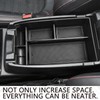 HGWEI Center Console Organizer Compatible with Ford Escape 2020-2026/Bronco Sport