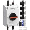 CNLONQ Solar PV Disconnect Switch 32 Amp DC1500V Rapid Shutoff