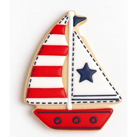 Sailboat 3.5 Inch Cookie Cutter from The Cookie Cutter Shop – Tin Plated Steel