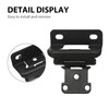 Anxingo 8Pcs 1/2" Overlay Semi Partial Wrap Cabinet Hinges, Steel