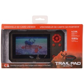 Wildgame Innovations Trail Pad | VU60 SD Card Reader with Touch Screen, Brown, 10 x 6 x 3 inches