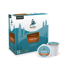 Caribou Coffee Caribou Blend, Keurig Single-Serve K-Cup Pods, Medium Roast Coffee, 32 Count
