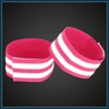 TUCKBOLD 8pcs Reflective Bands for Arm Cycling Reflective Armbands Pink