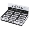 トンボ鉛筆 消しゴム MONO ブラック 30個 PE04 (55 x 23mm) PE-04AB-30P