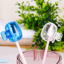 Protectoras para Cabezales de Cepillo, Cubre Cepillo de Dientes Antipolvo 6 Colores Diferentes Funda Protectora para Viajes, para el Hogar Viajes Camping