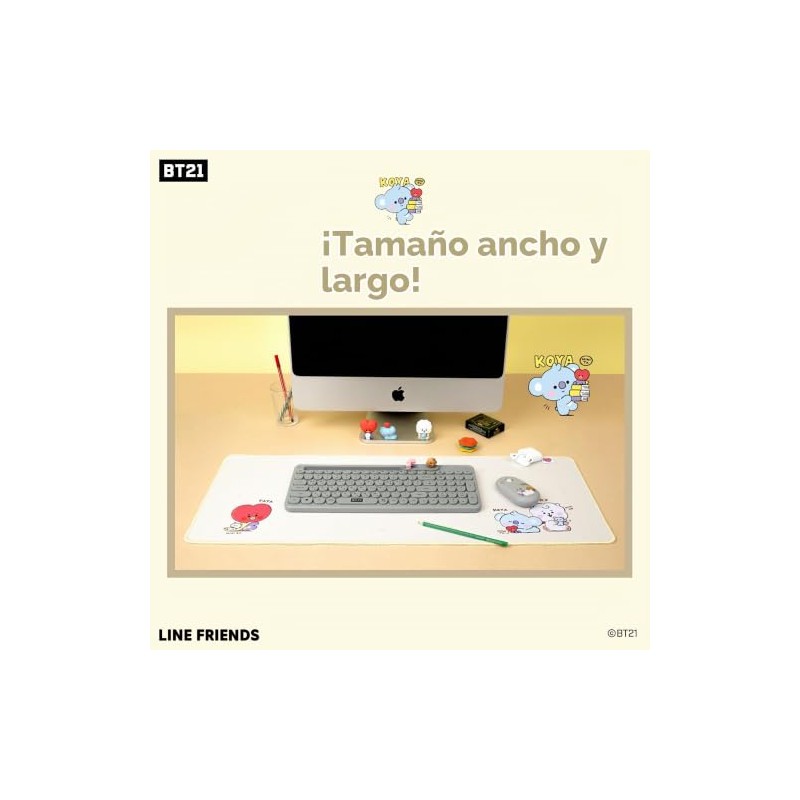 Hamee BT21 My Little Buddy Series Tapete de computadora [Alfombrilla
