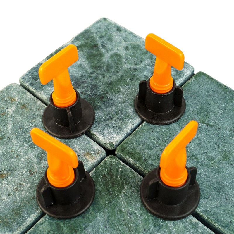 Tile Levelling System, Pack of 100, for 1.5-8 mm Joint