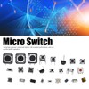 Pack of 125 Tactile Push Button Switches 25 Values 12