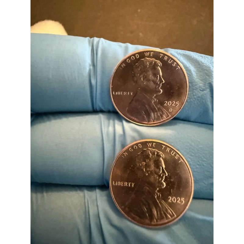 2025 P&D Lincoln Penny Cent Set **FREE SHIPPING**