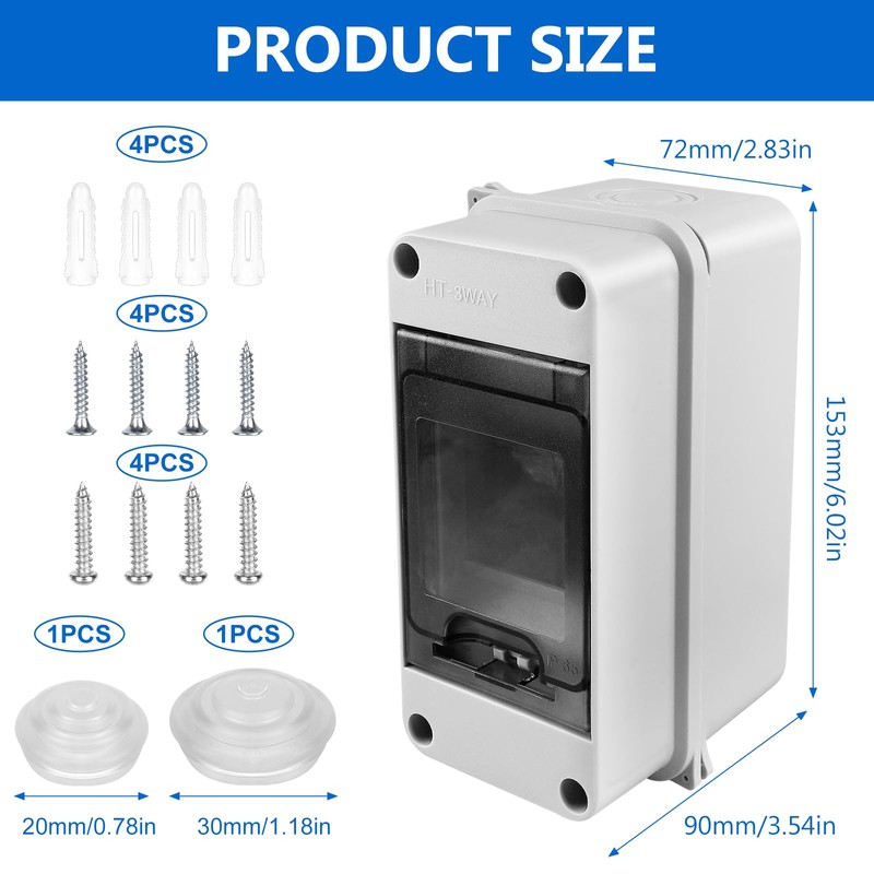 Sicherungskasten Aufputz Unterverteilung Aufputz Verteilerkasten: Verteilerkasten Kleinverteiler Aufputz 1 Reihig,