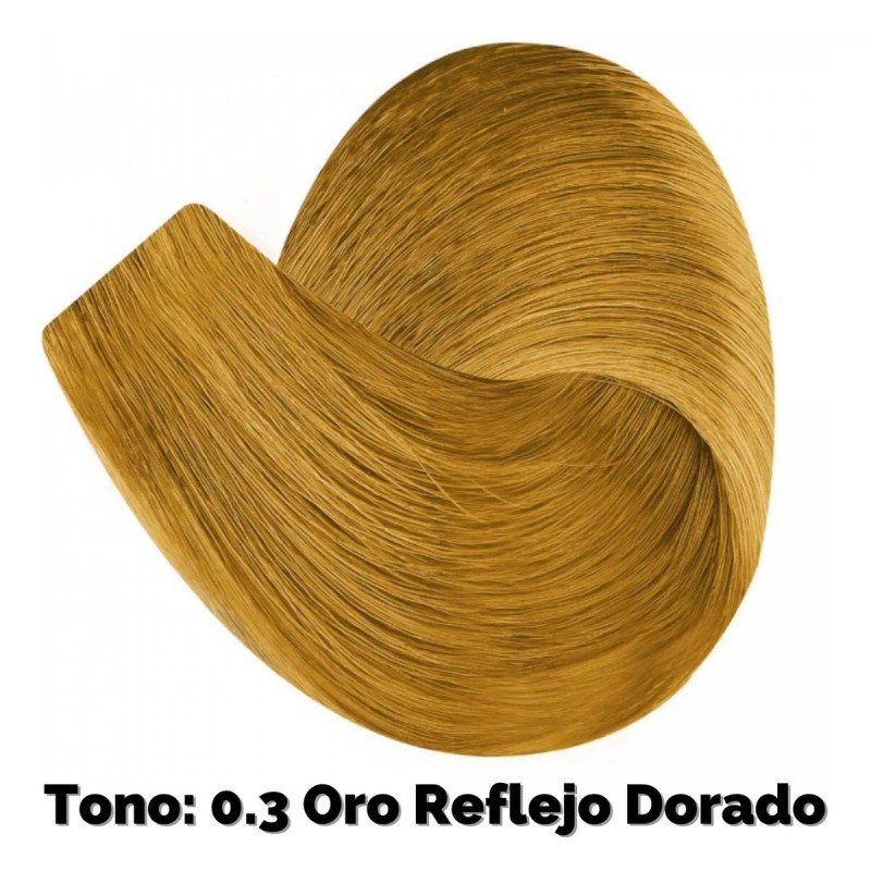 Nutrapel Color Tech Tinte Cabello Tono Chromo 0.3 Oro Reflejo