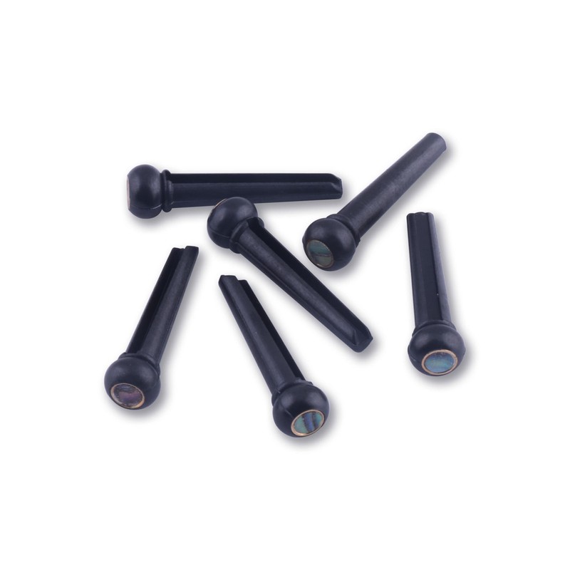 Metallor Bone Guitar Bridge Pins String Pegs End Pins for