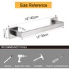 16 Inch Towel Bar for Bathrooms 12/16/24/28/32/36 Inch Stainless Steel