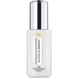 Sérum Iluminador Glycolic Bright de L'Oréal Paris Reduce manchas y revitaliza el contorno de ojos 