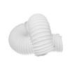 Vent Systems PVC Flexible Hose White DN 160 mm x