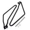 Mxzzand 2pcs Motorcycle Saddle Bag Brackets Support with XL883/1200 HD1450/1584