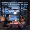 Bright SunBell 80 Solar Lamp LED, USB Charging Station, 180