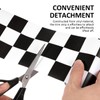 Garneck Checkered Bulletin Board Borders - Checkered Flag Trim for