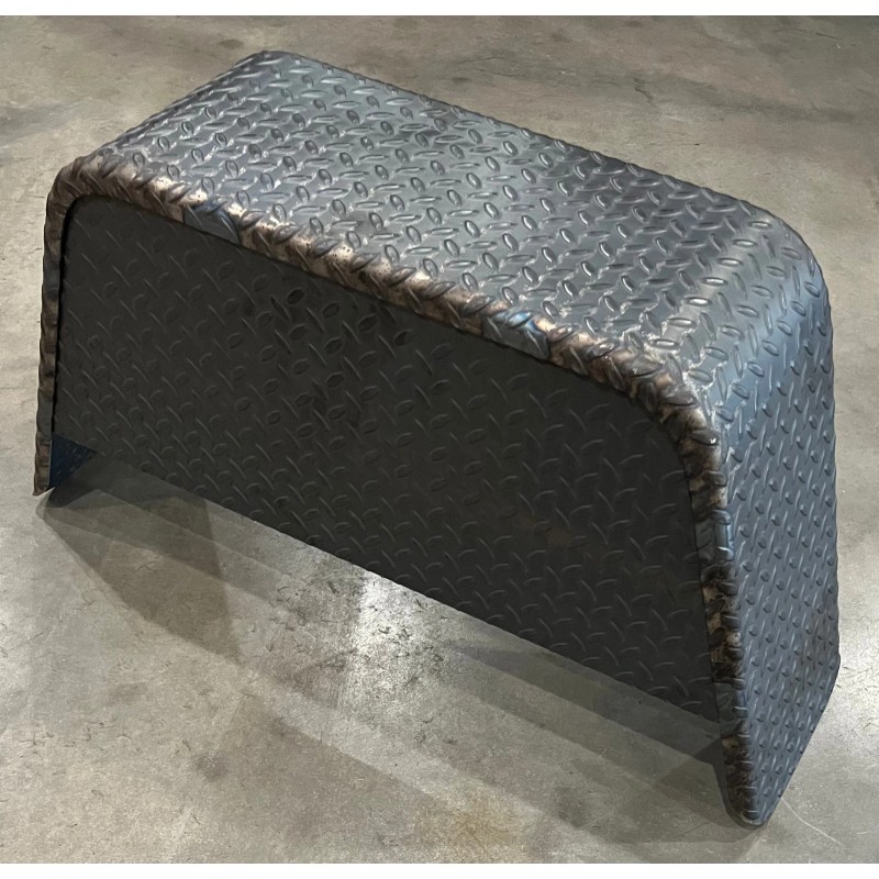 D2E 10 x 34 x 18 Steel 14Ga Treadplate Trailer