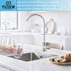 TUTEW Drinking Water Faucet Brushed Nickel, Kitchen Water Purifier Faucet