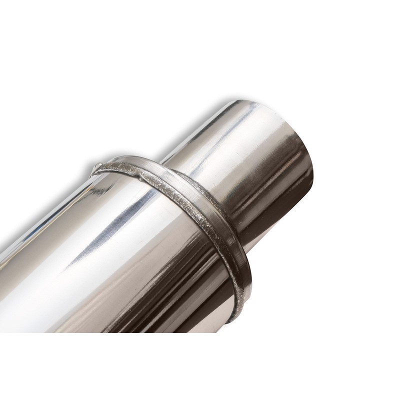 Flowmonster 14416-FM 409Ss Round Case Absorption Muffler