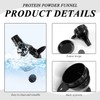 TVSVKWE 4 Pieces of Protein Powder Funnel, Portable Funnel, Protein