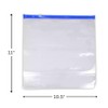 Extra Large Jumbo Slider Bags - 2.5 Gallon Storage Bags