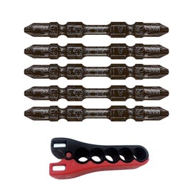 Vessel RBT5P2065-BL REBRATION BIT BL Double-ended +2 x 65mm Set of 5 Bit Clips Included