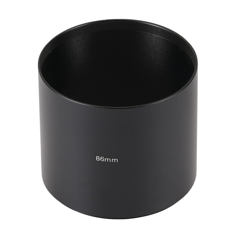 FocusFoto 86mm Long Metal Telephoto Tele Lens Hood Shade