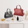 KEJJNYER 2 Pack Purse Display Stand Gold, Stainless Steel Handbag