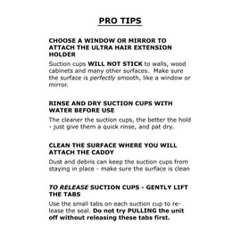 Hair Works ULTRA Hair Extension Holder - Professionally Designed to Securely Hold Extra Wide Wefts including Hand Tied, Beaded, Full Bundles and Halos While You Wash, Color, Style & Store