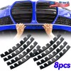 XUKEY 8PCS Universal Car Bumper Guard Anti—Scratch Kit Scrape Protector