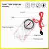 Multifunctional Orienteering Compass,Portable Orienteering Navigation