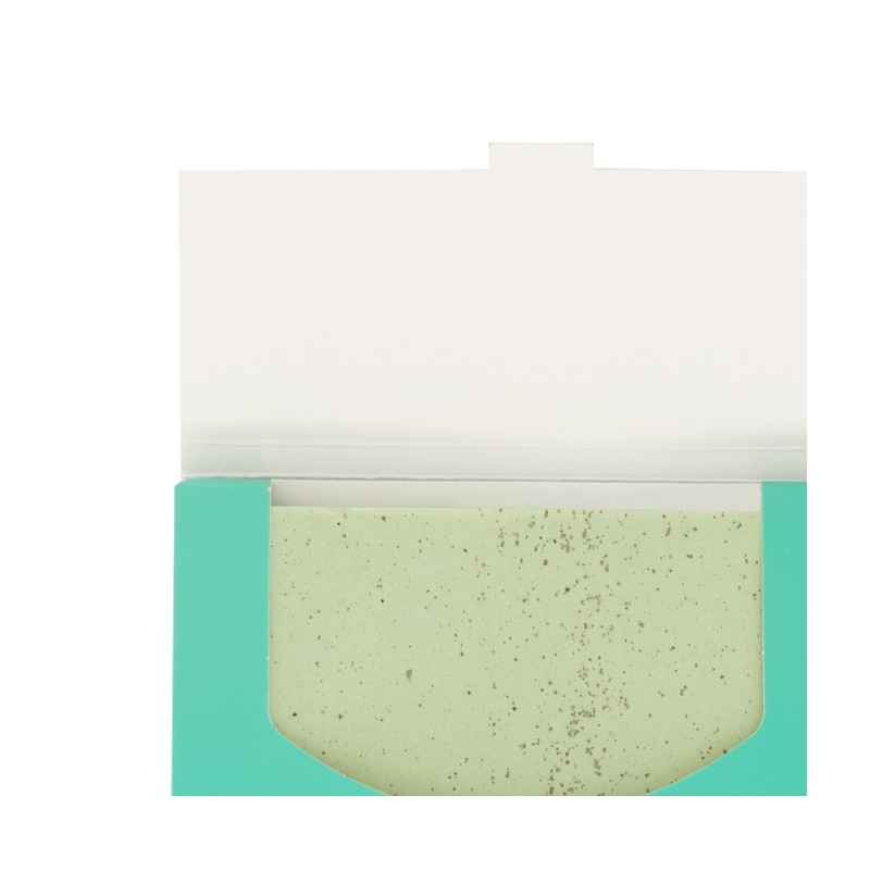 Nellic Daily Soft Green Tea Oil-Absorbing Sheets, 100 Sheets per