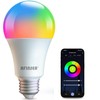 AFINSEA Smart Light Bulbs,WiFi & Bluetooth LED Light Bulb That